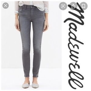 Madewell 9" High-Rise Skinny Jeans